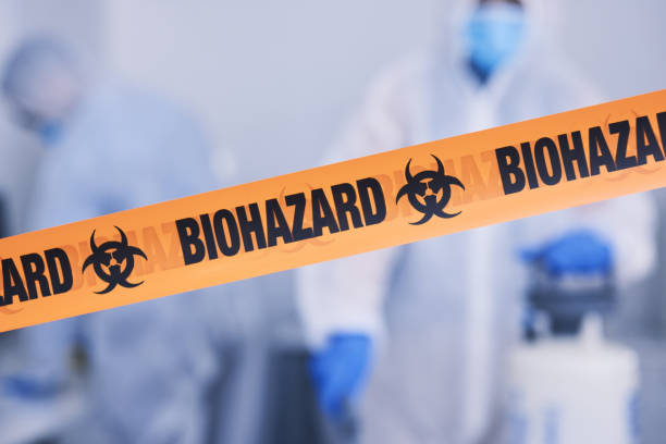 Professional Infectious Disease Decontamination technician working in Moultrie, GA
